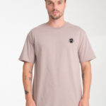 Erkek Bisiklet Yaka New York Baskı Detaylı Oversize Tshirt