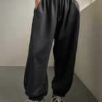 Kadın 2 İplik Oversize Jogger Eşofman Altı